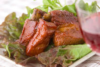 スペアリブのママレード煮