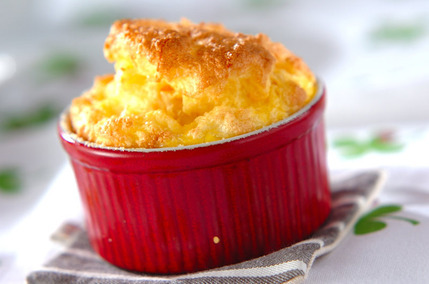 ホタテ入りスフレ