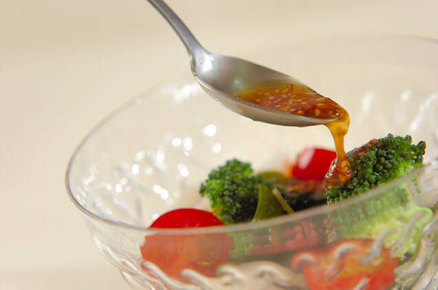 ホタテと海藻のヘルシーサラダの作り方の手順6