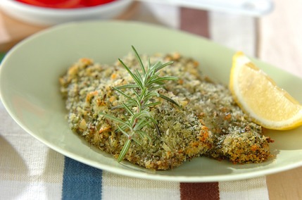 アジの香りパン粉焼き