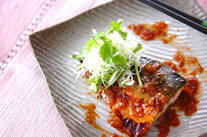 サバの梅風味照り焼き