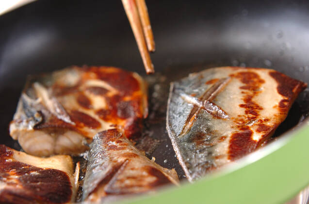 サバの梅風味照り焼きの作り方の手順6