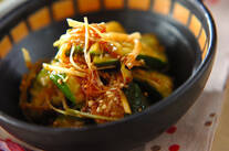 ピリ辛たたきキュウリ