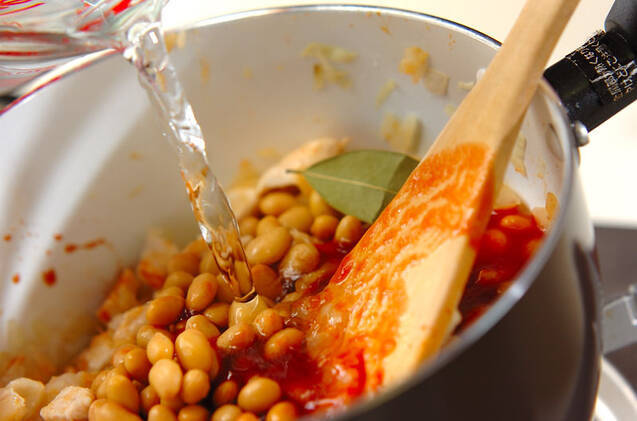 たっぷりチリコンカンの作り方の手順5