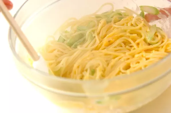 簡単カルボナーラ風の作り方2