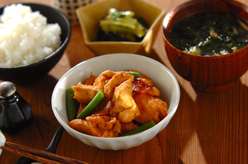 鶏むね肉の煮物