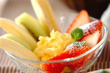 カスタードフルーツ