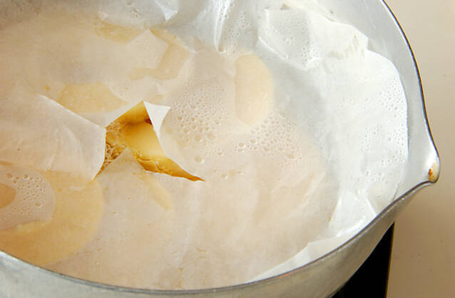 タケノコのエビはさみ揚げの作り方の手順1