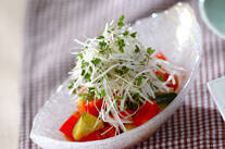 トマトの中華サラダ