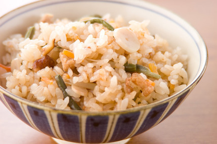 山菜炊きおこわ