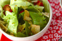 パリパリレタスサラダ