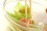 ハムとキャベツのマリネサラダの作り方2