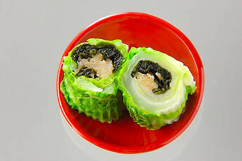 白菜の甘酢ロール