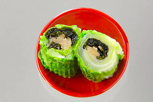 白菜の甘酢ロール