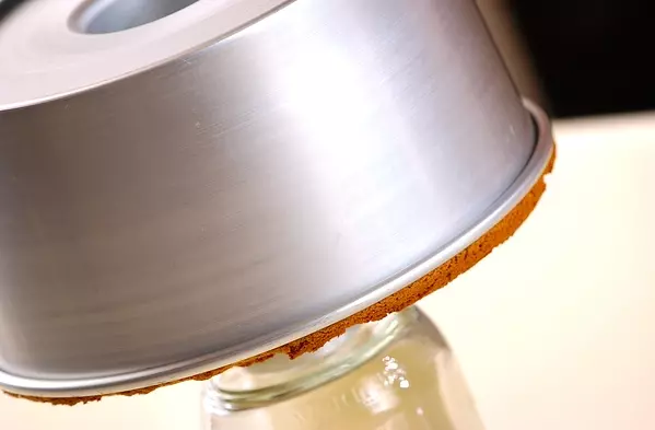 抹茶のシフォンケーキの作り方7