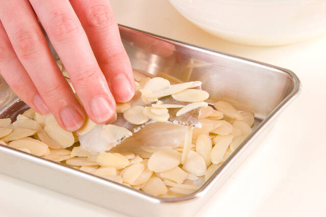 タラのアーモンド揚げの作り方の手順10