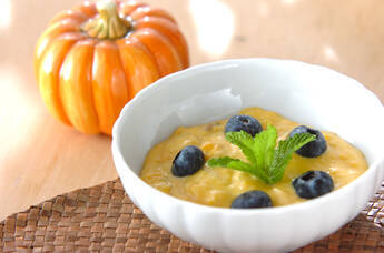 カボチャのデザート