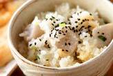 里芋の炊き込みご飯