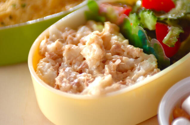 レンジ長芋のサラダ