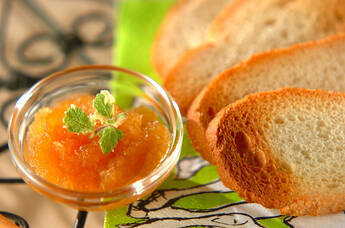 リンゴジャム&バゲット