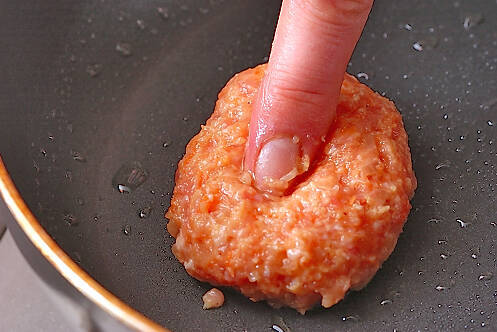 チキンチーズバーグの作り方の手順3