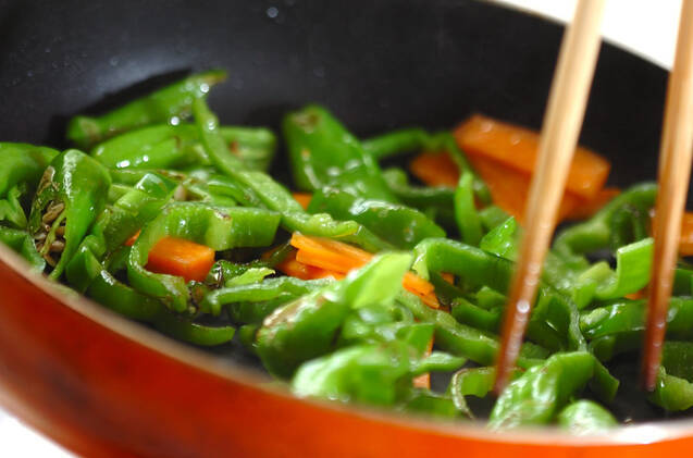 ししとうの簡単きんぴら シンプルだけど箸が止まらない味の作り方の手順4