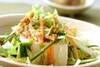 豆腐と野菜のサラダの作り方の手順