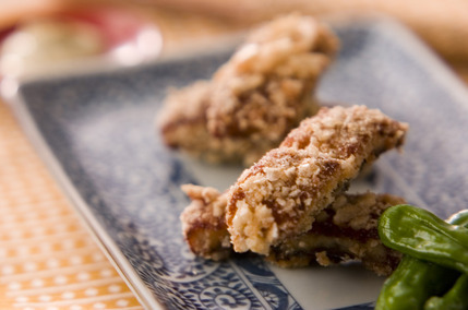 ウナギのせんべい揚げ