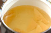 タケノコとワカメのお吸い物の作り方3