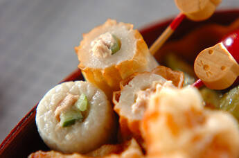 ちくわのツナマヨ詰め