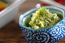 チリメンジャコの抹茶おろし和え