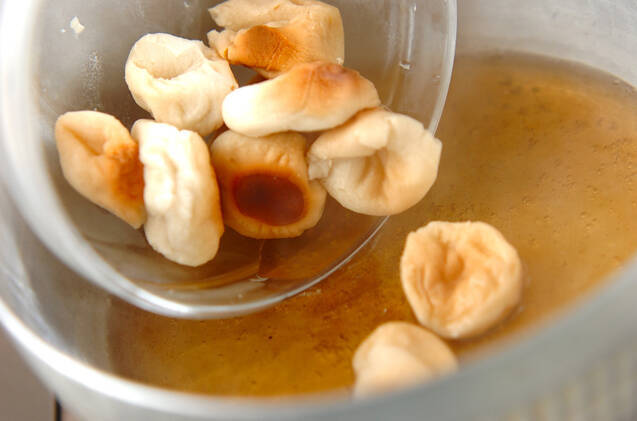 麩とワカメの卵とじの作り方の手順4