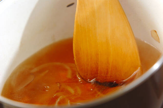 ホウレン草のコンソメスープの作り方の手順5