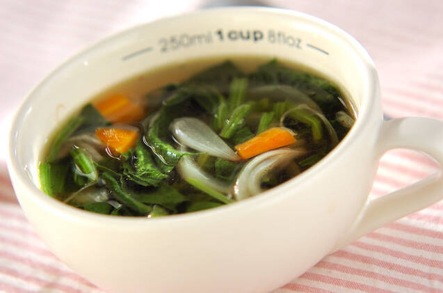 ホウレンソウのスープレシピ14選！鮮やかな色合いが美しいの画像