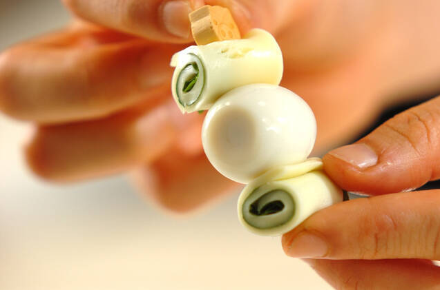 くるくるチーズの作り方の手順2