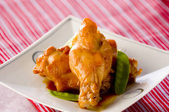 甘辛味と甘酢がたまらない！手羽元の甘辛さっぱり煮