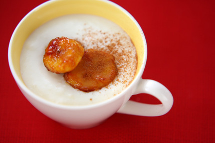 カラメルバナナヨーグルト