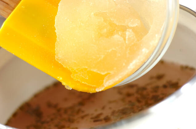 桜パフェの作り方の手順1