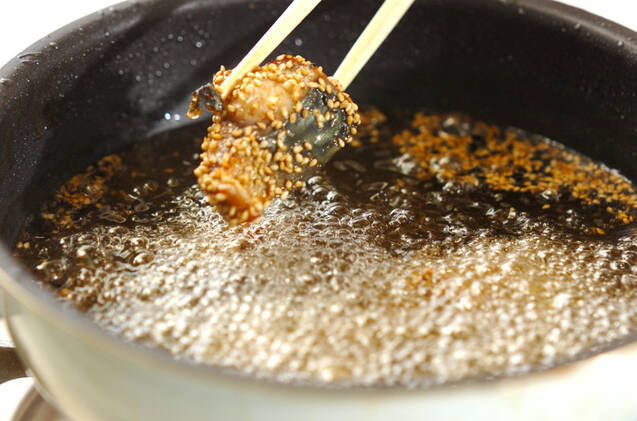 サバのゴマ揚げの作り方の手順7