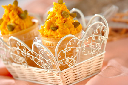 クリームパンプキンサラダ