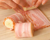 ベーコン巻きバナナの作り方1