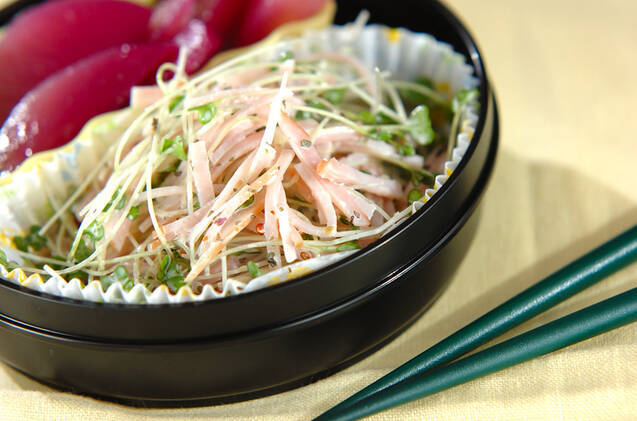 バジルマヨソースサラダ