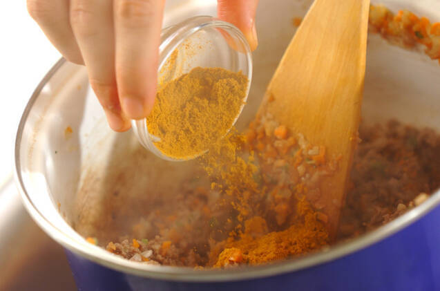 ビーフドライカレーの作り方の手順6