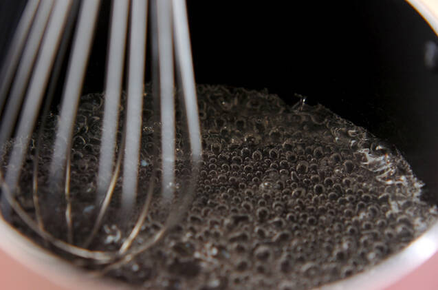 柿のせ杏仁豆腐の作り方の手順4