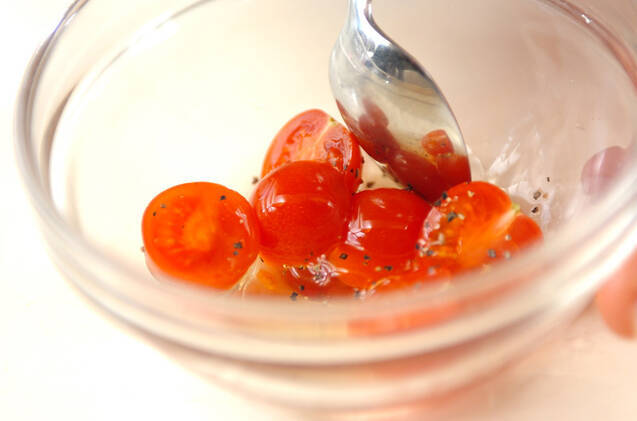 プチトマトのマリネの作り方の手順1