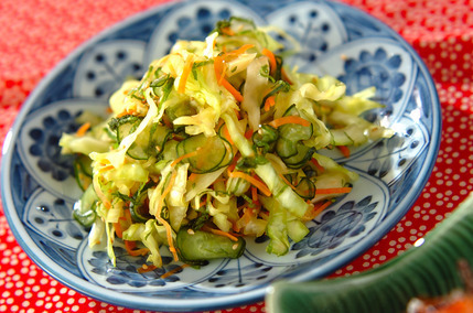 キャベツの大葉漬け