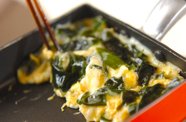 おジャコ入り卵焼きの作り方の手順3