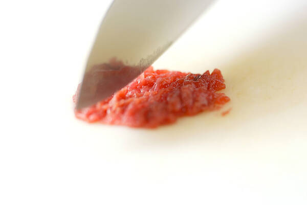 シメジの梅和えの作り方の手順2