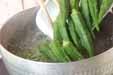 オクラ汁の下準備1