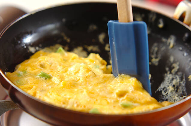 サルサオムレツの作り方の手順4